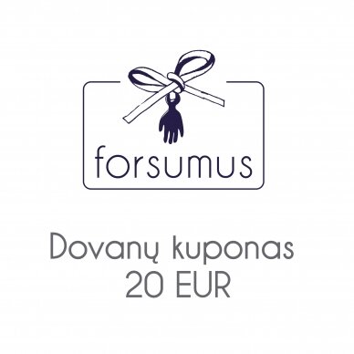 Dovanų kuponas 20 EUR