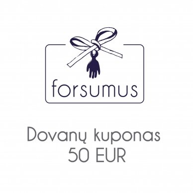 Dovanų kuponas 50 EUR